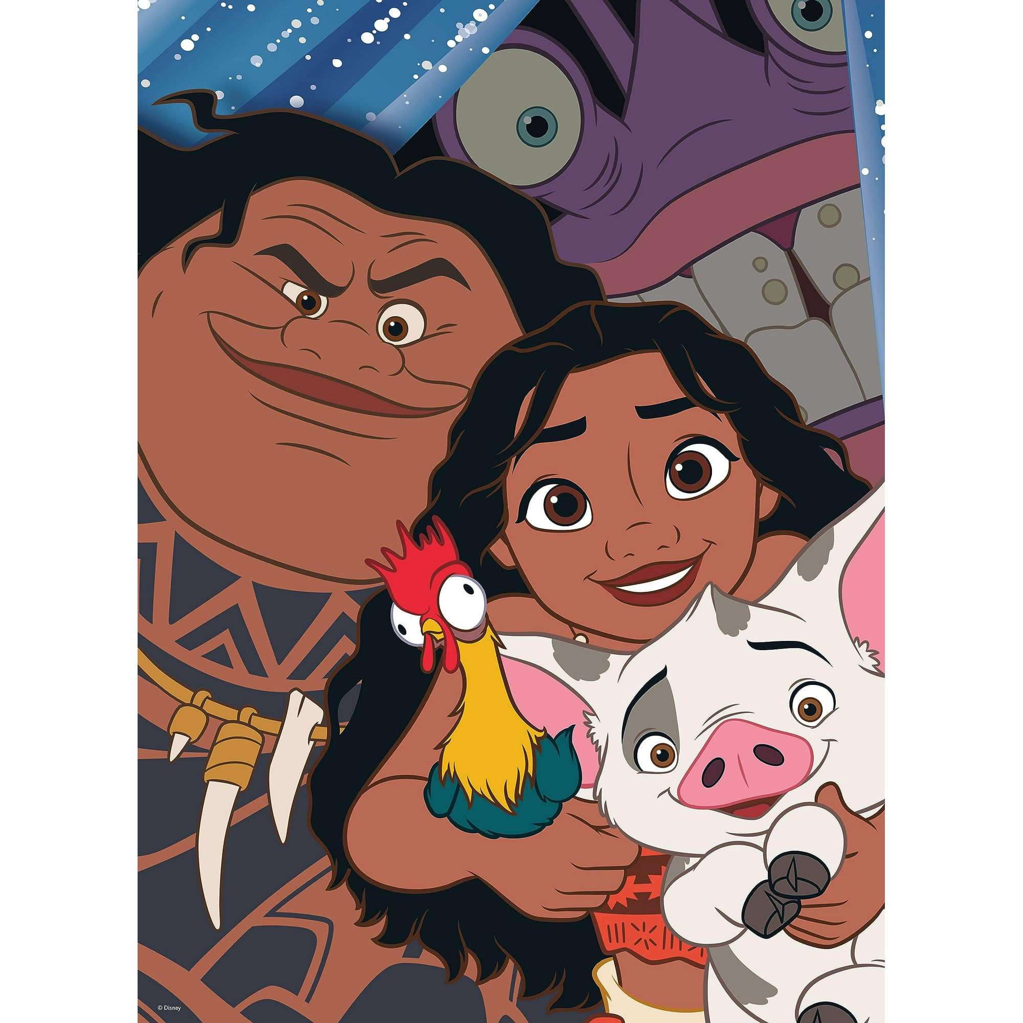 Rompecabezas Moana Del 100 Aniversario De Ceaco Disney, 200 Piezas