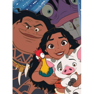 Rompecabezas Moana Del 100 Aniversario De Ceaco Disney, 200 Piezas