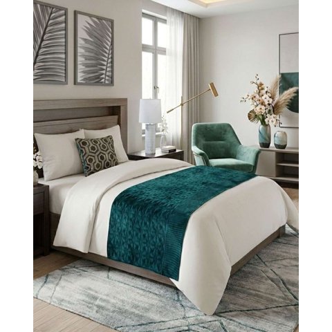 Imac Hogar - Piecera De Cama Velvet Luxury 90 X 210 Cm