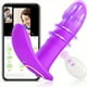 thumbnail image 1 of 1pc App Remote Control Wearable Panty Vibrator, 2 In 1 Dildo & Vibrating Panties Dual Sex Stimulator For G Spot Clit, Invisible Butterfly Panty Vibrator, Adult Sex Toys For Women Couples Pleasure, 1 of 3