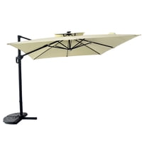 Quitasol Reforzado Con Luces Bright Night Relan