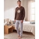 thumbnail image 3 of Pijama Hombre Algodón Estampado Retro Gamer cafe S, 3 of 7