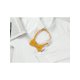thumbnail image 4 of INSPIRE CHIC Pajaritas de Hombre Pre-Anudadas Correa Ajustable Lazo de Punto de Color Sólido Amarillo, 4 of 5