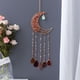 thumbnail image 2 of Ágata Luna Dreamcatchers con Cristal 7 Chakra Gemstone Dreamcatchers Color Natural Gem Ágata Pendientes de pared Jardín de la habitación Dreamcatchers Decoración, 2 of 3