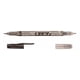 thumbnail image 1 of Tombow Brush Pen Fudenosuke Negro/gris, 1 of 3