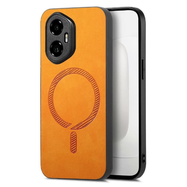 Magnetic Slim Case for Honor 300 with Camera Guard & Anti-Scratch Back Yellow