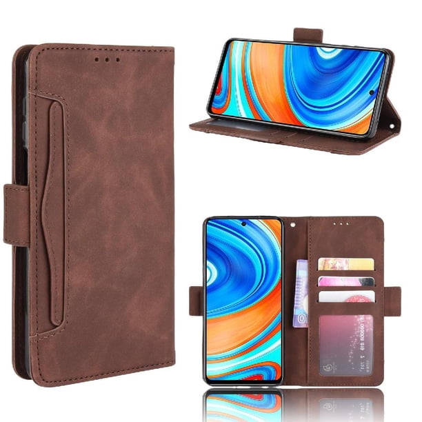 Funda Cartera Magnética para Xiaomi Redmi Note 9 PRO MAX- Tarjetero Desmontable, Cuero PU, Soporte
