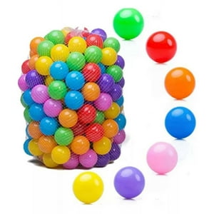 Joga - Pelotitas Plasticas De Colores De 5.5 Cm 100 Unidades