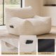 thumbnail image 4 of Silla de bolsa de frijol para adultos, de gran tamaño cómoda bolsa de frijol sala de estar sofá perezoso para dormitorio y dormitorio, 4 of 5