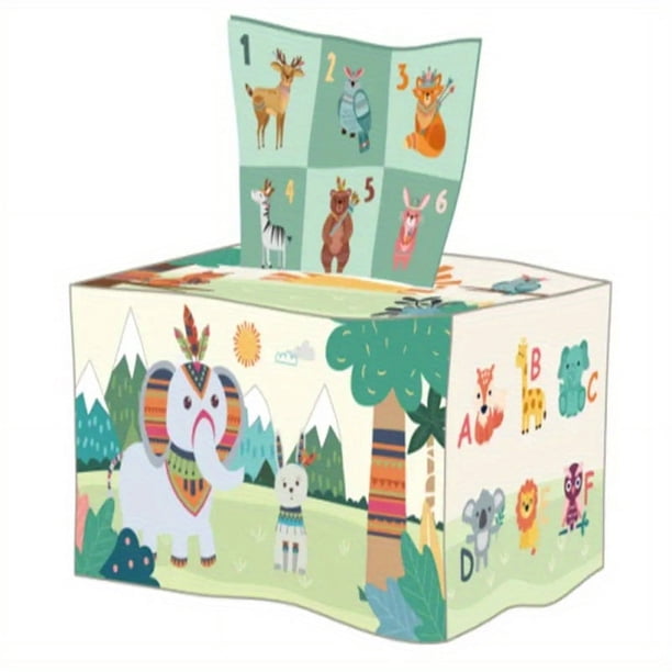 Mao Rong Bao Bao Can't Tear The Tissue Box, Baby Simulation Learning Finger Exercise Children's Toys