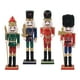 thumbnail image 1 of 4x Figuras De Cascanueces De Madera Cascanueces Coleccionables Para Estantes De Casa Al Aire Libre Estilo A, 1 of 3