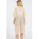 thumbnail image 2 of Kimono con Borlas y Estampado Desgastado, 2 of 5