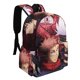 thumbnail image 2 of Jujutsu Kaisen-theme Backpack, Campus style schoolbag Bookbag with Adjustable Shoulder Straps And Large Zip Compartment, Unisex Travel Bags.42x30x15cm, 2 of 6