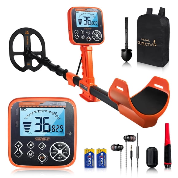 Detector de metales MAG CRUISE DD90 resistente al agua con pantalla LCD retroiluminada