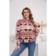 thumbnail image 2 of Polerón Peludo Étnico Otoño Invierno Chaqueta Mujer 6078, 2 of 3