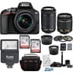thumbnail image 1 of Cámara Nikon D3500 DSLR 24.2MP 18-55mm + 70-300mm Negra, 1 of 3