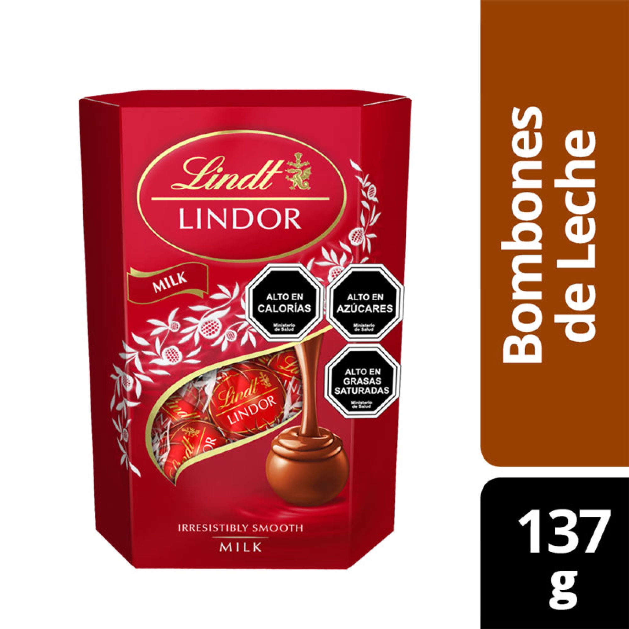 Chocolate Bombon Leche 137 g Lindt