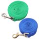 thumbnail image 3 of Xiao Hua Cuerda de Remolque de Nailon de 33 Pies de Largo con Gancho Giratorio Bloqueable, Adecuada para Caminar, Acampar y Actividades en el Patio, Adecuada para Perros Medianos y Grandes, Azul, 1, 3 of 4