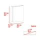 thumbnail image 3 of Botiquin De Baño 1 Puerta 50x40x12 Cm Blanco, 3 of 3