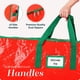 thumbnail image 5 of Bolsa de almacenamiento para árbol de Navidad práctica para lavar ropa sucia, impermeable, 7.5 pies, 5 of 7