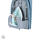 thumbnail image 3 of Tabla de Planchar Soporte para Plancha Plegable Home Logics, 3 of 3