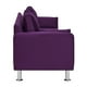 thumbnail image 3 of Sofa Sky 3c Felpa 12 Morado, 3 of 5