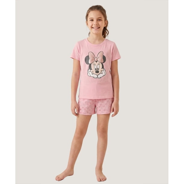 Pijama Cotton Niña Lady Genny Girls Aj-439 Manga Corta
