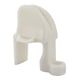 thumbnail image 3 of Clips De Guardabarros De Pontón, Ganchos De Guardabarros De Riel Cuadrado De Amarre De Nailon Para Exteriores, Blanco, 3 of 5