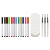 Magideal - Kit De Pintura Con Textura De Espuma, Pintura Para Decoración Del Hogar, Herramienta De Manualidades Con Esponja, Dibujo 3D Para Niños, Niñas Y Niños.