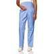 thumbnail image 1 of Pantalón de scrubs de maternidad cargo WonderWORK de WINK, azul cielo, talla S, 1 of 3