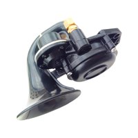 Magideal - Bocina De Aire 12V 24V 120Db 10A Con Compresor, Eléctrica Fuerte Compacta, Caracol Pequeño, Bocina De Aire Para Coche, Suv, Motocicleta, Autobús,