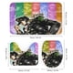 thumbnail image 3 of JoJo's Bizarre Adventure-theme 4-Piece Shower Curtain Set with Rugs, Waterproof Bathroom Decor Set Includes Bath Mat, U-Shaped Rug, Toilet Lid Cover and Curtain with Hooks, 3 of 6