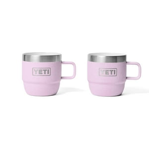 Taza Yeti Rambler De Acero Inoxidable Con Aislamiento Al Vacío, 180 Ml, Paquete De 2 Unidades