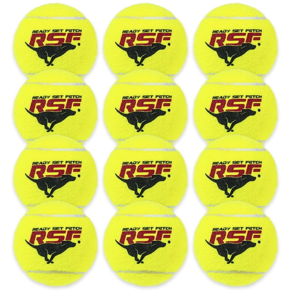 Pelotas de tenis Franklin Pet Supply Co. Paquete de 12 RSF Squeak