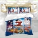 thumbnail image 5 of Fantasía Conjunto de sábanas temático, trío de piezas, cómodo y amigable con la piel, diseño único, regalo de decoración para el hogar para familiares, amigos y fans,173cm *218cm, 5 of 6