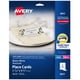 thumbnail image 1 of Tarjetas de mesa imprimibles Avery Sure Feed 150, color blanco mate, 1 of 9