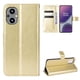 thumbnail image 2 of Funda tipo libro para OPPO Reno 8 Lite 5G, cartera todo‑en‑uno, funda multifuncional con tarjetero y correa de muñeca desmontable, 2 of 4
