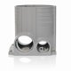thumbnail image 5 of Sistema de caja de suelo Leviton FBBOX-GY de 2 elementos, color gris concreto, 5 of 5