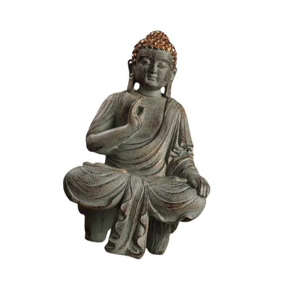 Estatua De Buda, Adorno Religioso De Escritorio Para Decoración De Interiores, Negocios Y Hogar