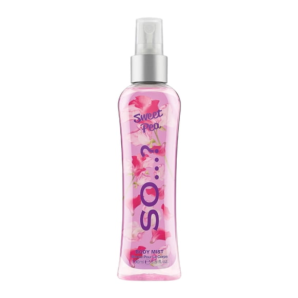 Body Mist ¿Así que...? Perfume floral Sweet Pea de 100 ml para mujer