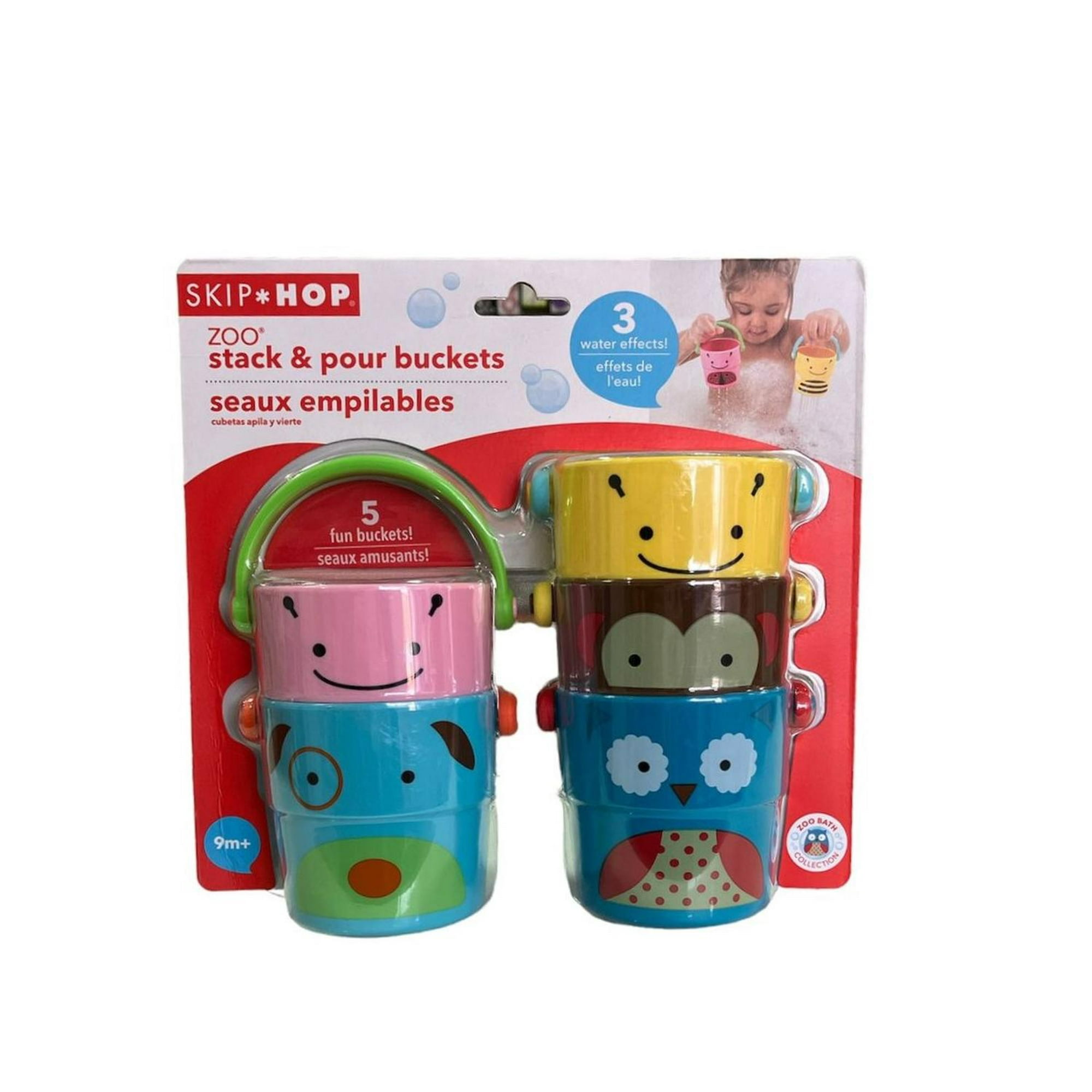 Skip Hop - Juguete De Baño Cubetas Zoo