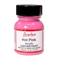 Pintura Acrílica Para Cuero Angelus Rosa Fucsia 30Ml