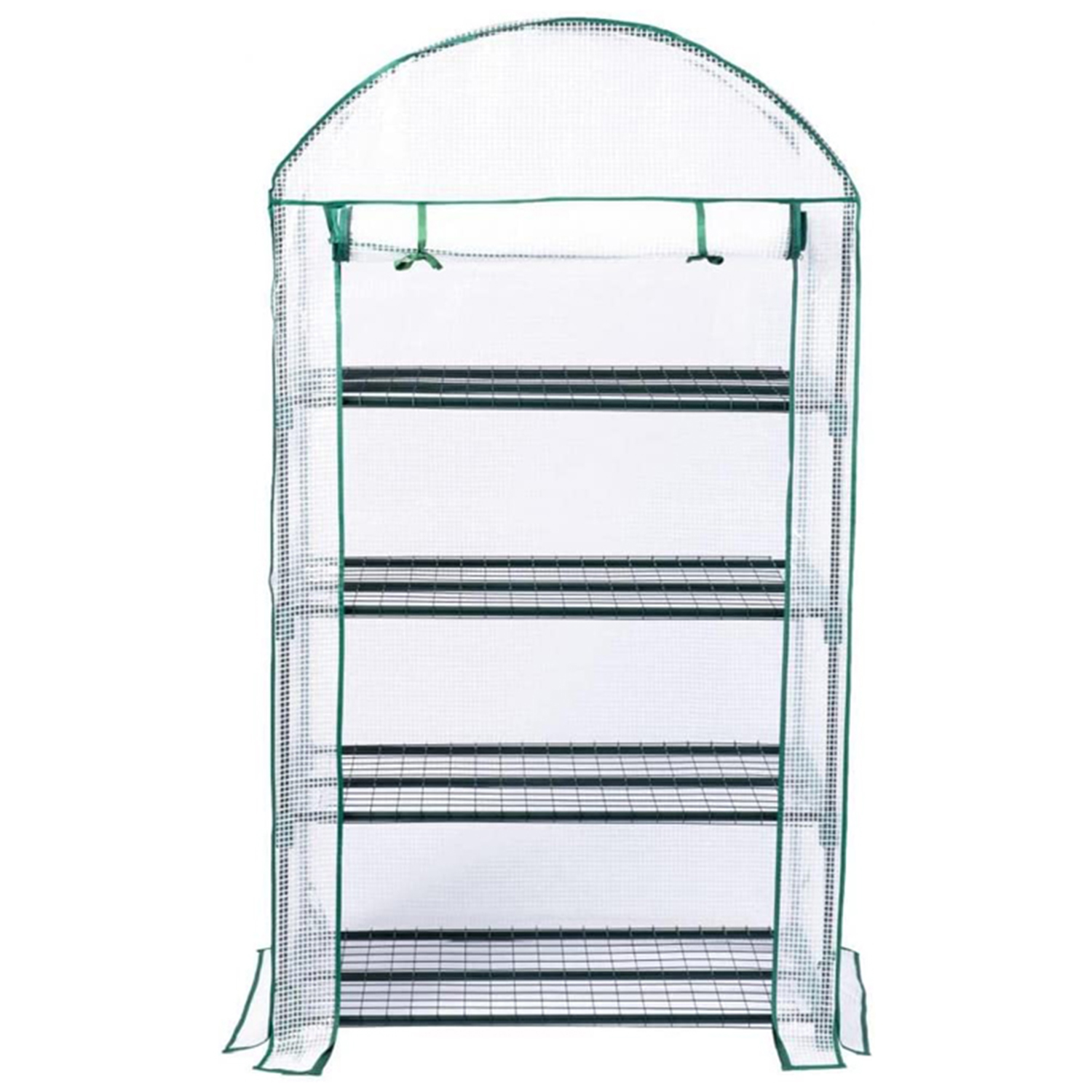 Miabu - Mini Invernadero Vertical Armable 4 Bandejas 158 Cms