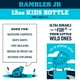 thumbnail image 2 of Botella YETI Rambler Jr. Kids 350 ml con tapa de pajita, color lima, 2 of 3