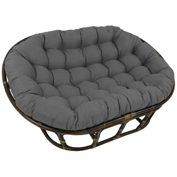 Cojín Blazing Needles Double Papasan para interiores y exteriores, 198 cm
