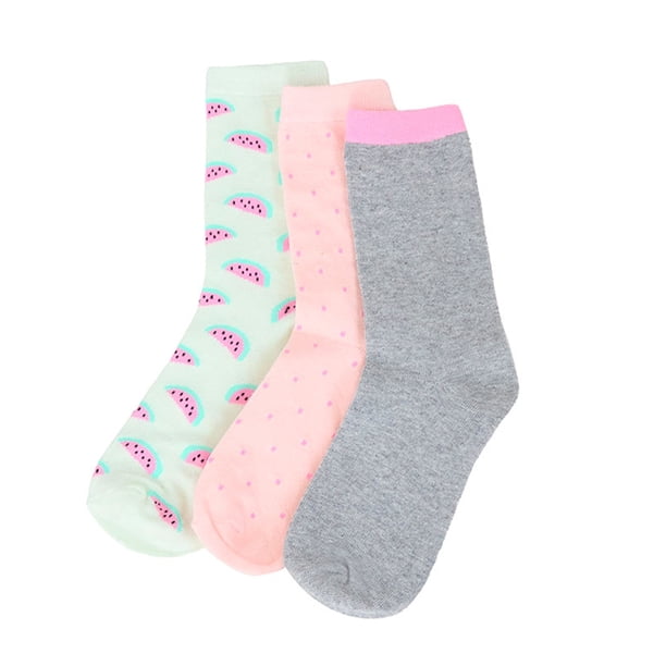 Calcetines Mujer Largos Sandías Corona