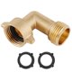 thumbnail image 1 of Codo para manguera BILAL de 90 grados de latón macizo, conector para RV, 1 of 6