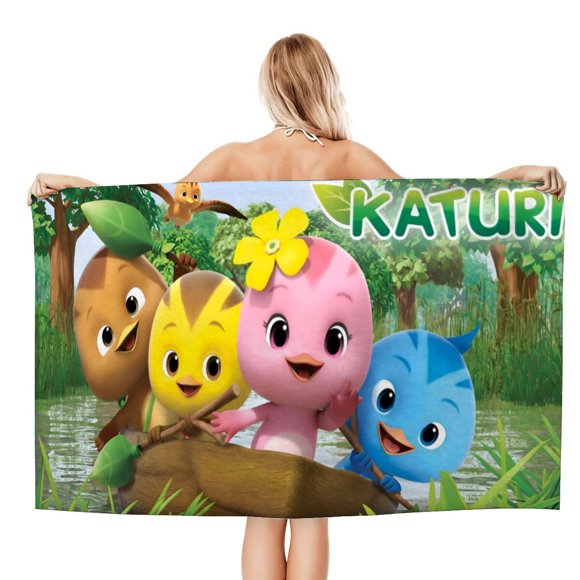 Katuri Toalla de playa de secado rápido con diseño temático, regalo para mujeres y niñas, ideal para cumpleaños, fans, amantes de la música, uso en la playa o al aire libre, 78 × 180 cm