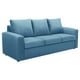 thumbnail image 2 of Sofa Kendy 3CG Felpa 30 Azul Petroleo, 2 of 6
