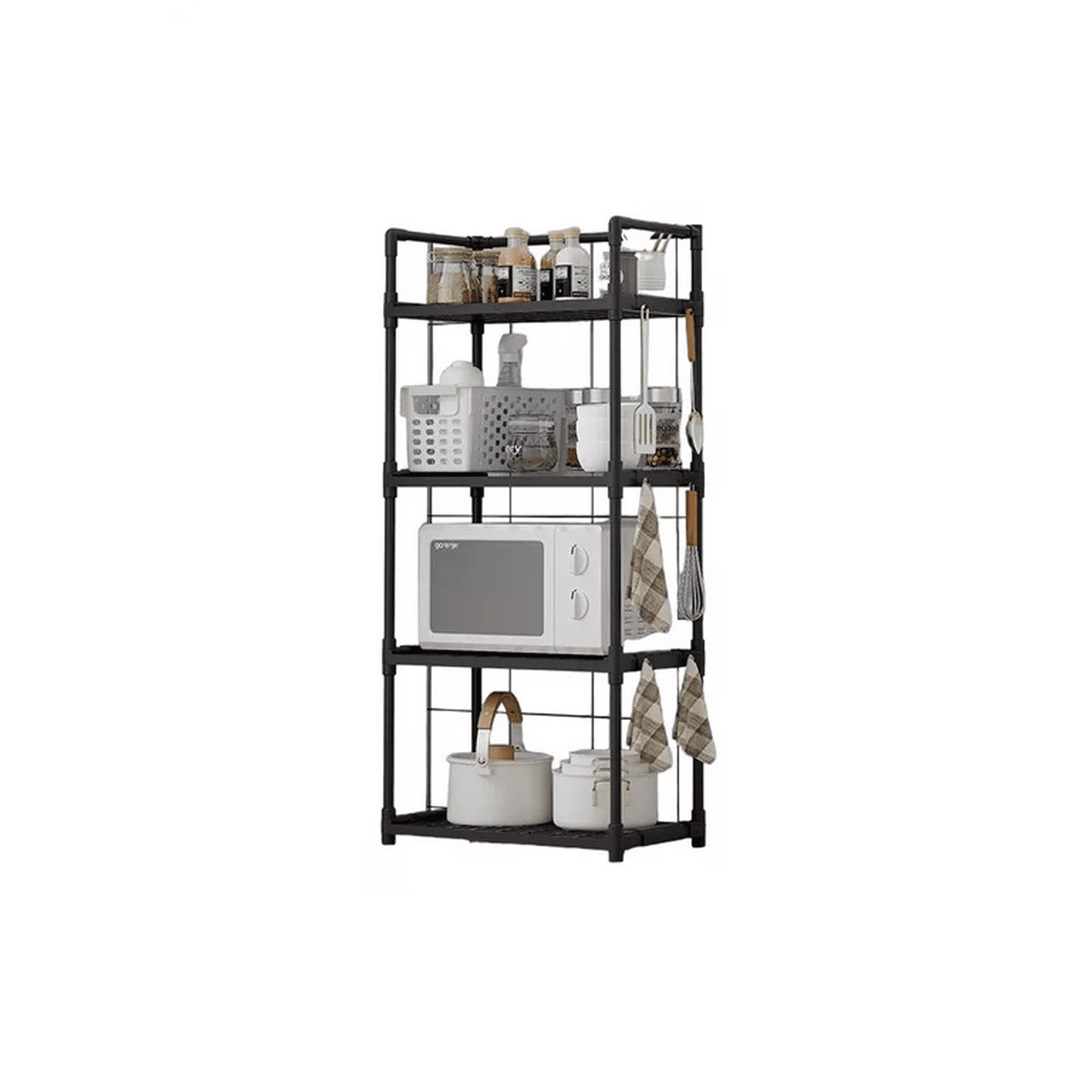Genérico - Estante Organizador Baño Cocina Sala Multifuncional Negro